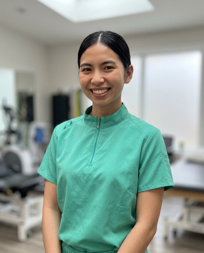 Ella Rueda, physiotherapist in Canada